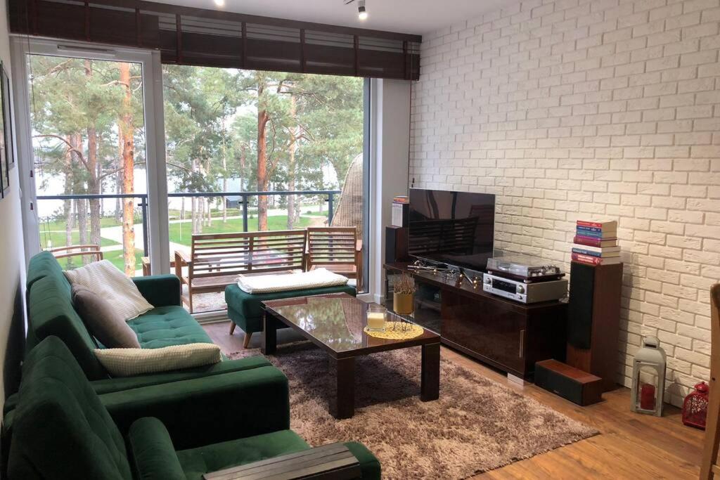Apartament Dwupoziomowy apartament nad jeziorem w lesie Augustów Zewnętrze zdjęcie