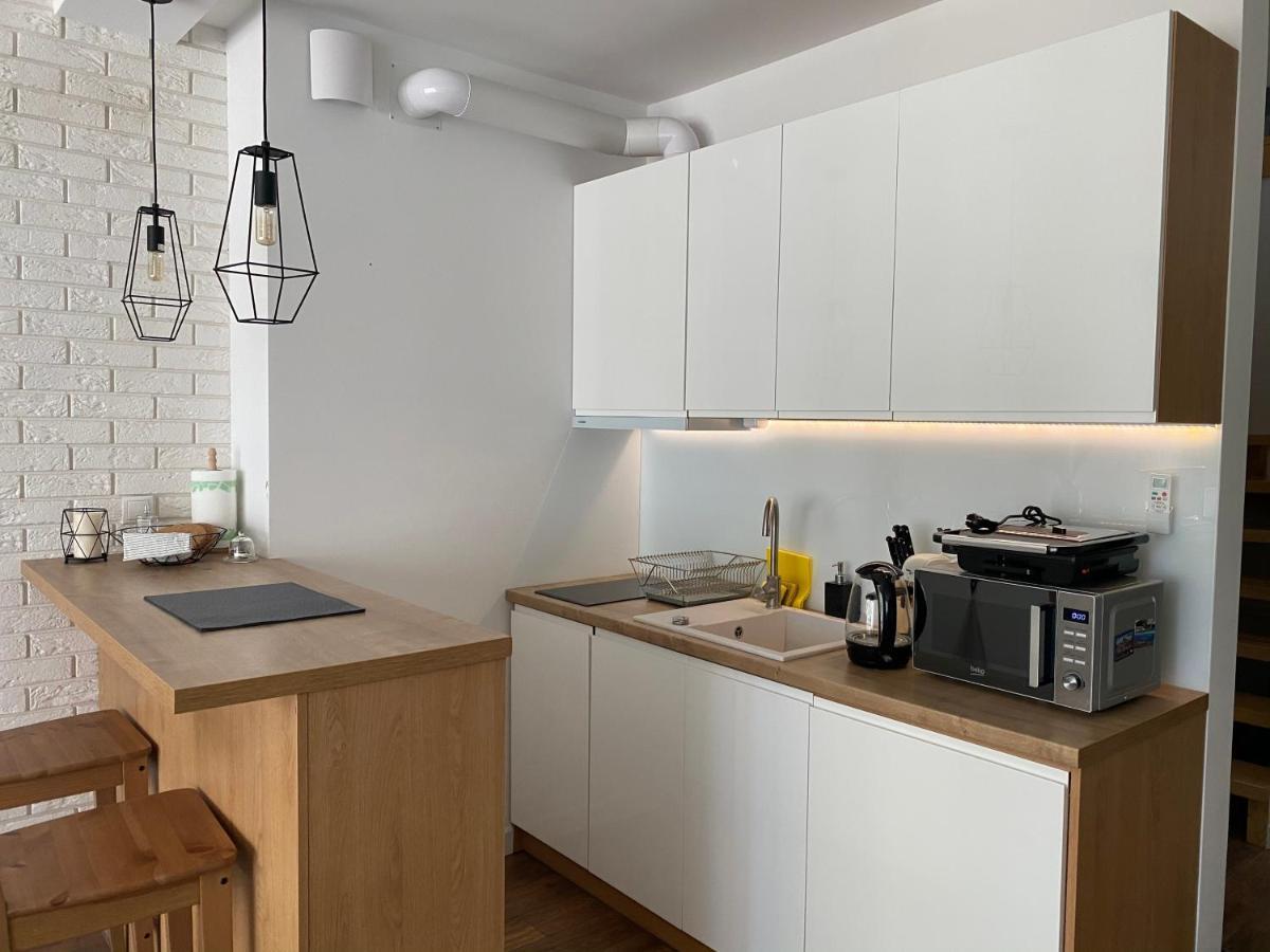 Apartament Dwupoziomowy apartament nad jeziorem w lesie Augustów Zewnętrze zdjęcie